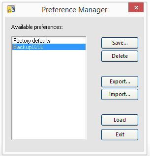 first start preference manager