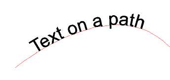 Text on a path